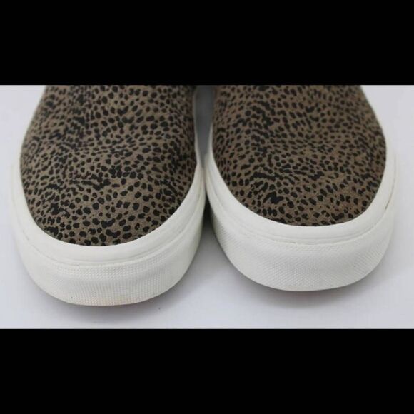 Vans Off The Wall M6 W7. 5 Animal Print Cheetah Slip On Sneaker. - Picture 7 of 12